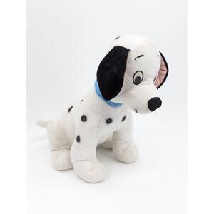 Disney 101 Dalmatians Blue Collar 16" Sitting Puppy Dog Plush
